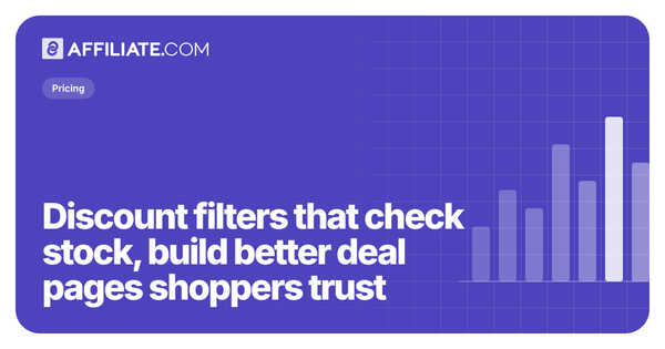 Discount filters that check stock, build better deal pages shoppers trust