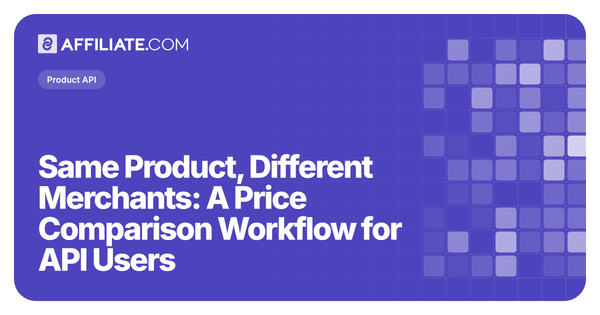 Same Product, Different Merchants: A Price Comparison Workflow for API Users