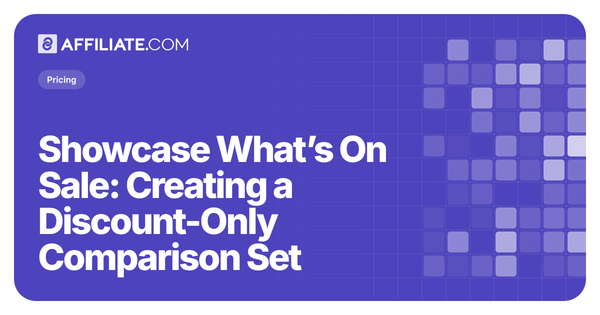 Showcase What’s On Sale: Creating a Discount-Only Comparison Set