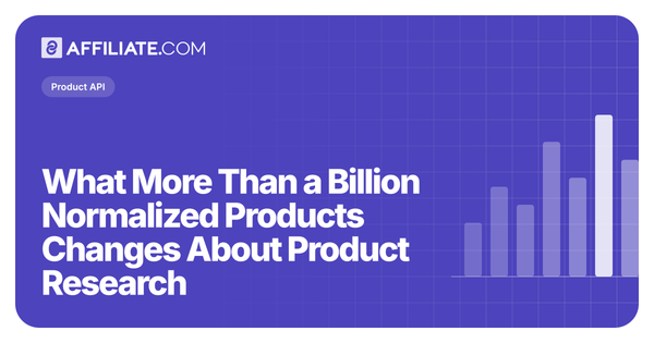 What More Than a Billion Normalized Products Changes About Product Research
