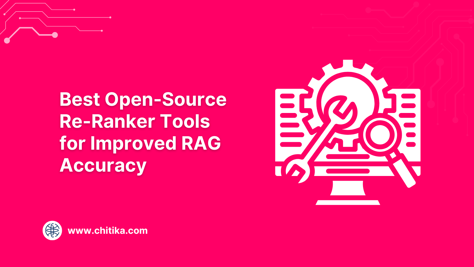 Open-source re-ranker RAG