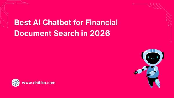 Best AI Chatbot for Financial Document Search in 2026