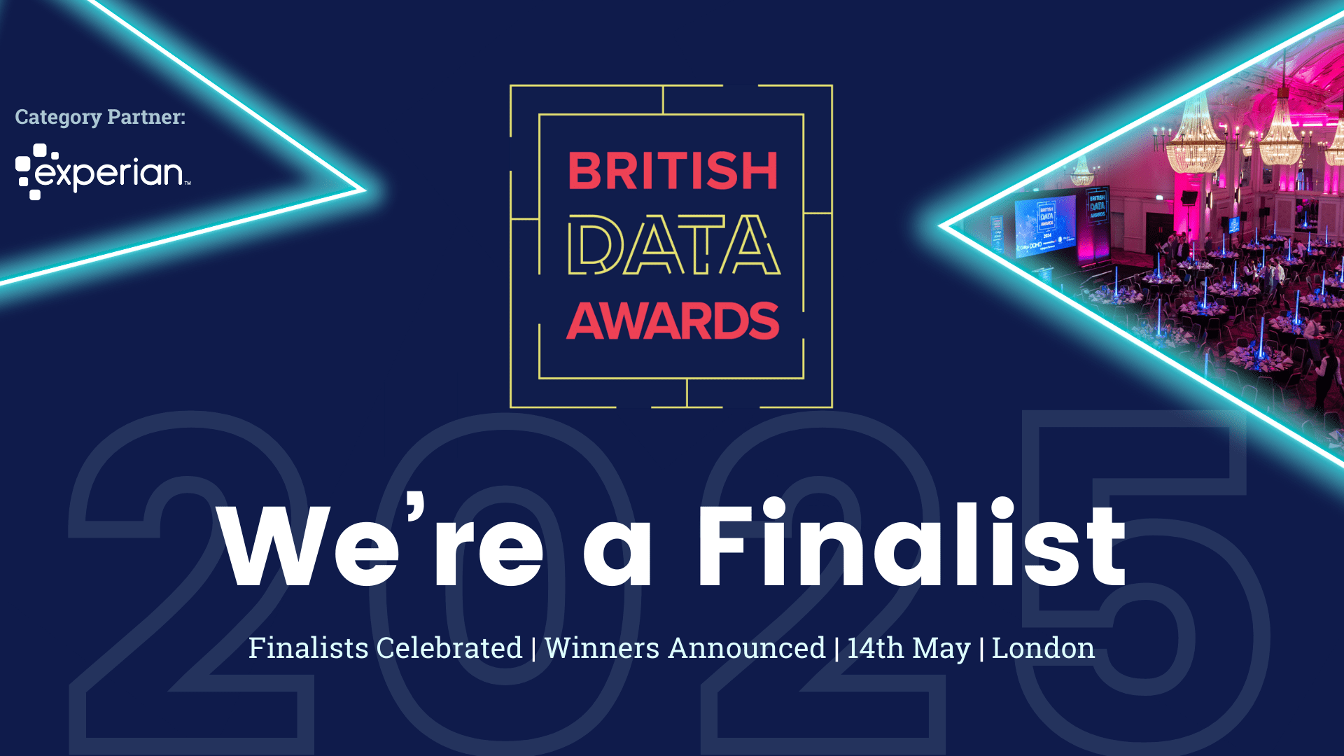 Photo of We’re a British Data Awards 2025 Finalist