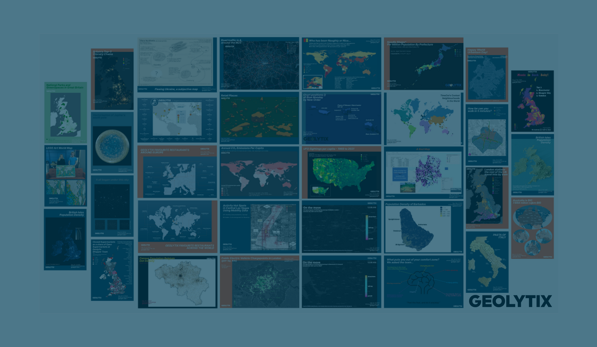 GEOLYTIX and the 30 Day Map Challenge 2022