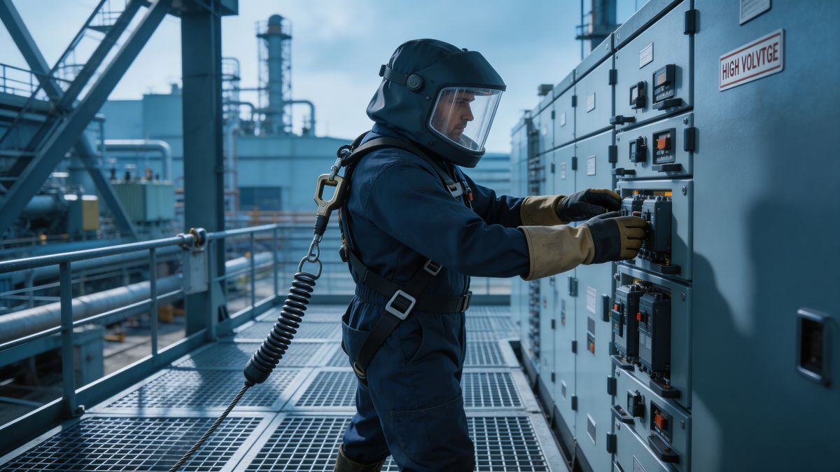 Arc Flash SRL Breakthrough: Why the First Class 2 Arc-Rated Self-Retracting Lifeline Changes a Specific Problem — and What It Doesn't Solve