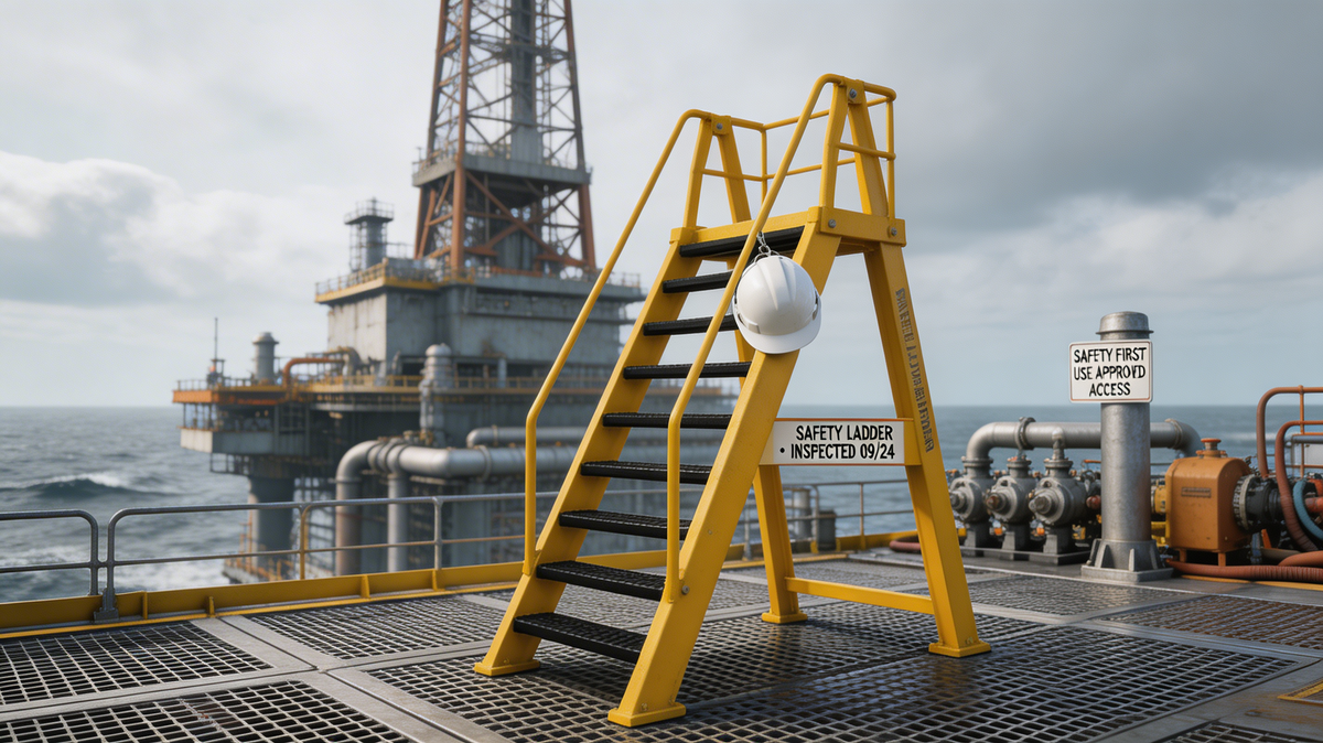 Ladder Injuries on Drilling Sites: A-Frame Setup That Prevents Them