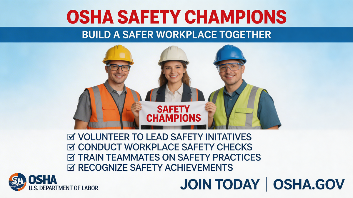 Why OSHA's Safety Champions Program Could Transform Your Rig's Safety Culture