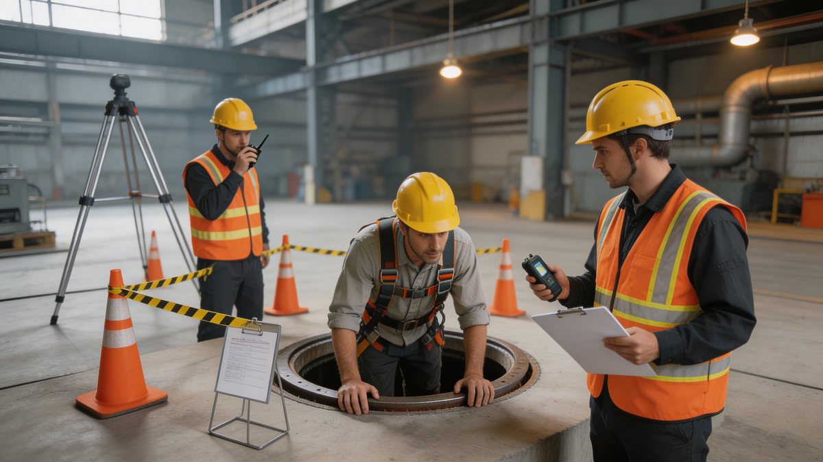 Confined Space Entry: The 3-Person Rule That Could Save Your Career
