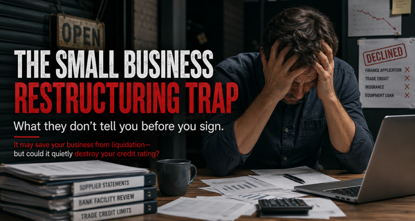 The Small Business Restructuring Trap: What They Don't Tell You Before You Sign