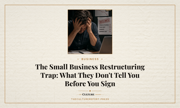 The Small Business Restructuring Trap: What They Don't Tell You Before You Sign