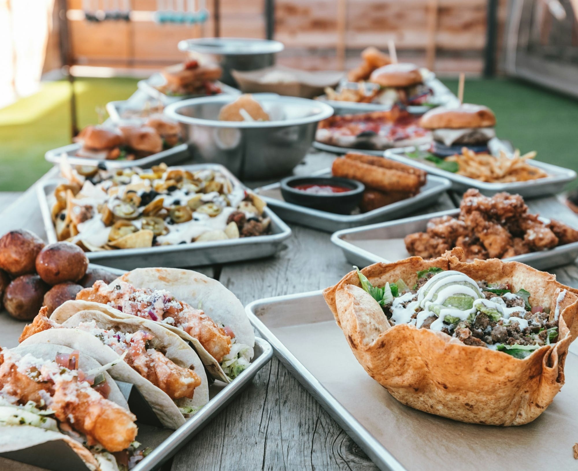 An enticing all-you-can-eat buffet featuring a variety of dishes for Father's Day.