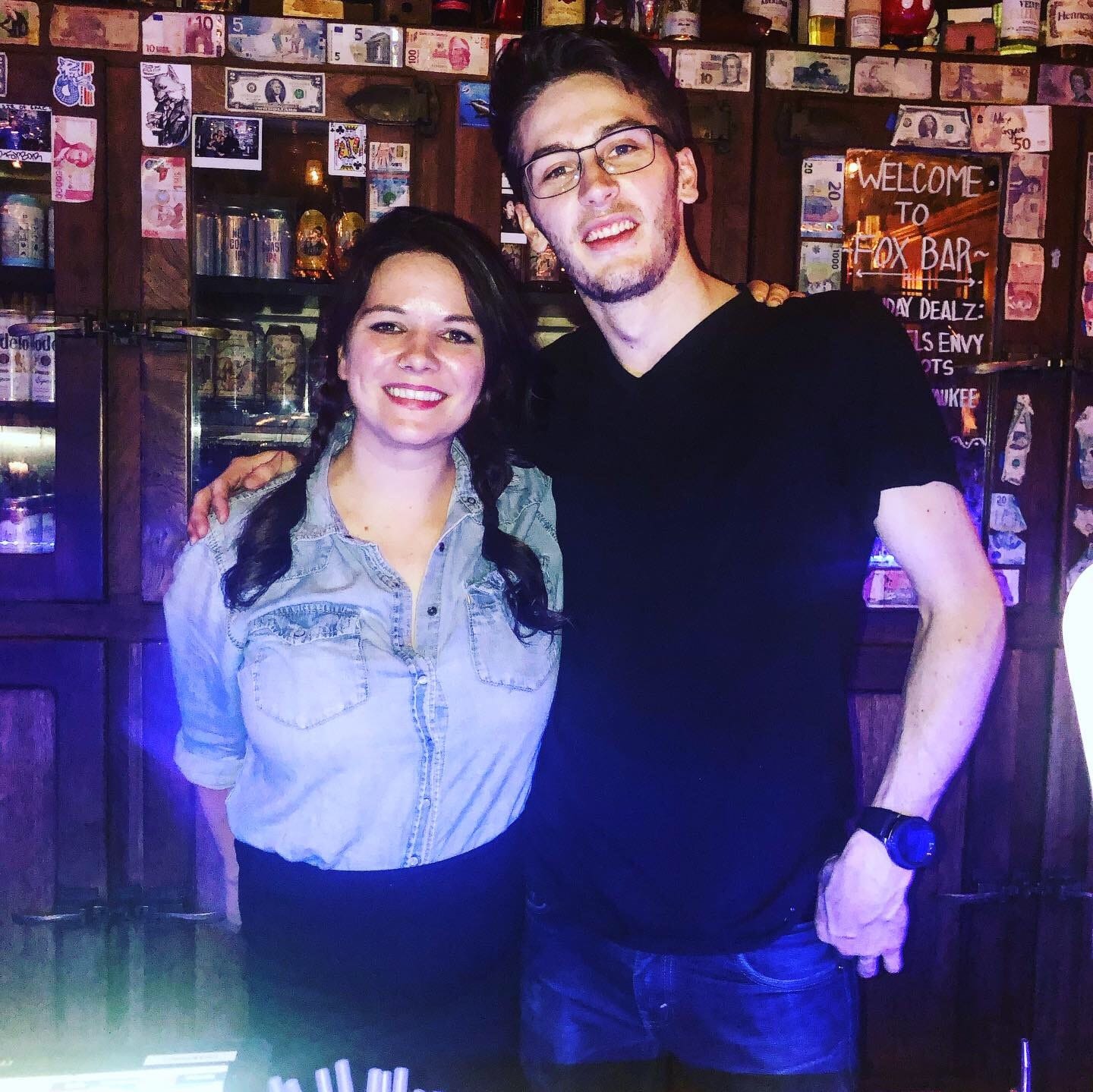 Inside Hospitality Specialist Mary Ryan with restaurant colleague.