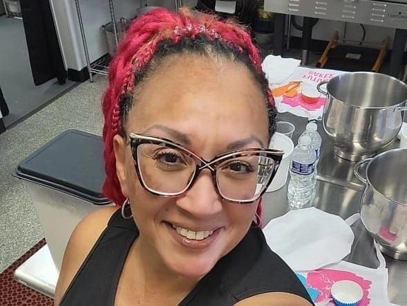 Grace Nash at Grace's Tiers Bakery