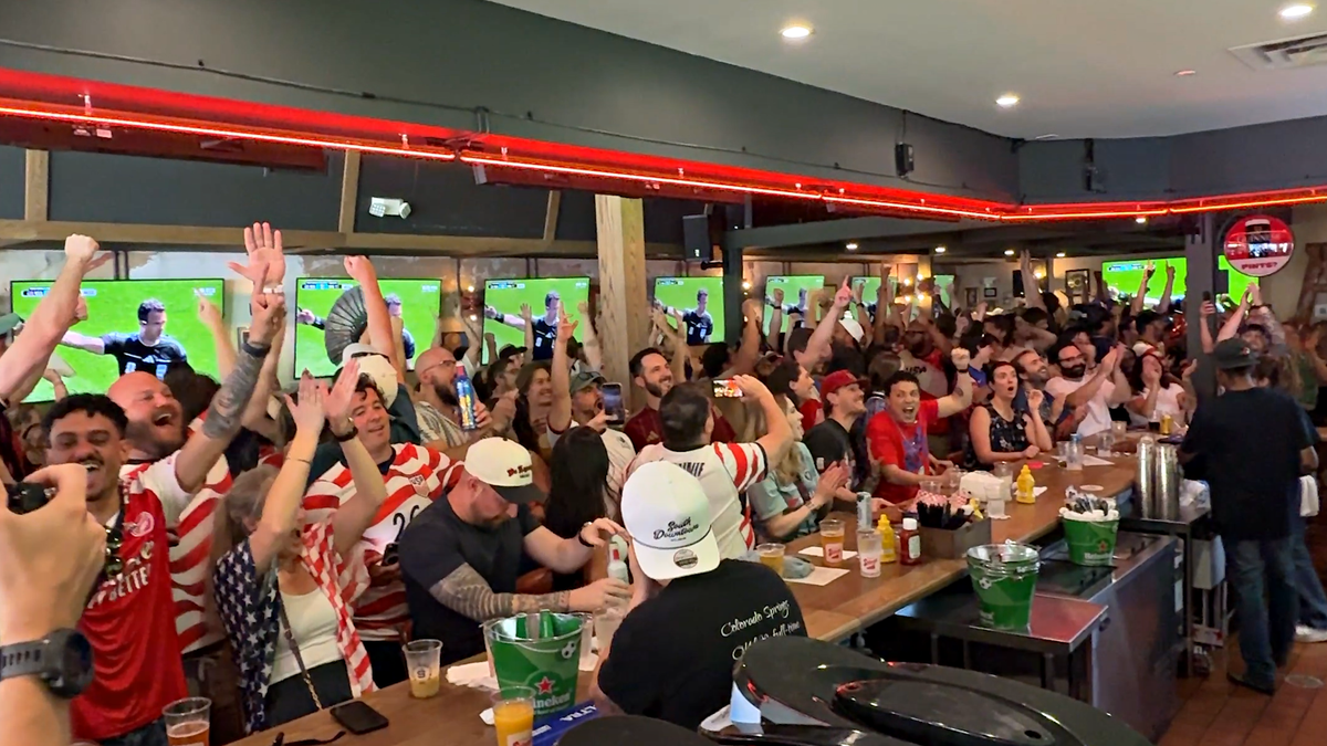 World Cup 2026 fans celebrating at Brewhouse SoDo in Atlanta