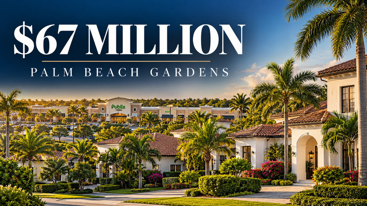 A $67M Bet on Palm Beach Gardens