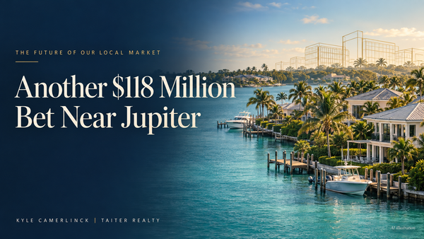 Another $118 million bet near Jupiter