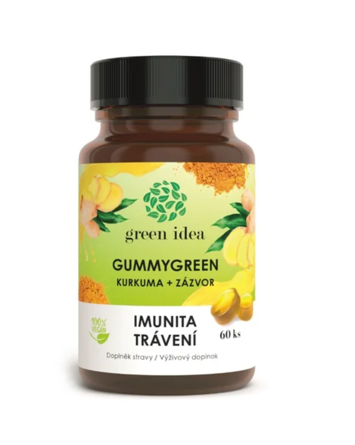 GummyGreen Kurkuma + Zázvor