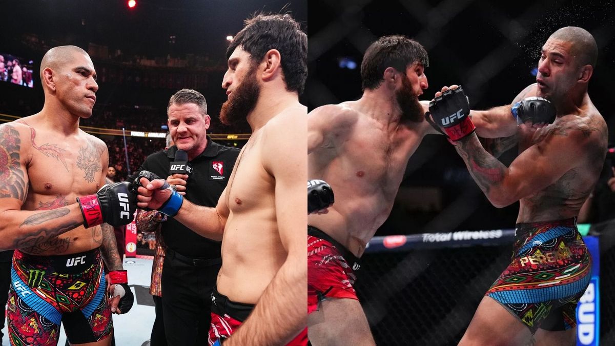 Magomed Ankalaev fires back at Alex Pereira's accusations.