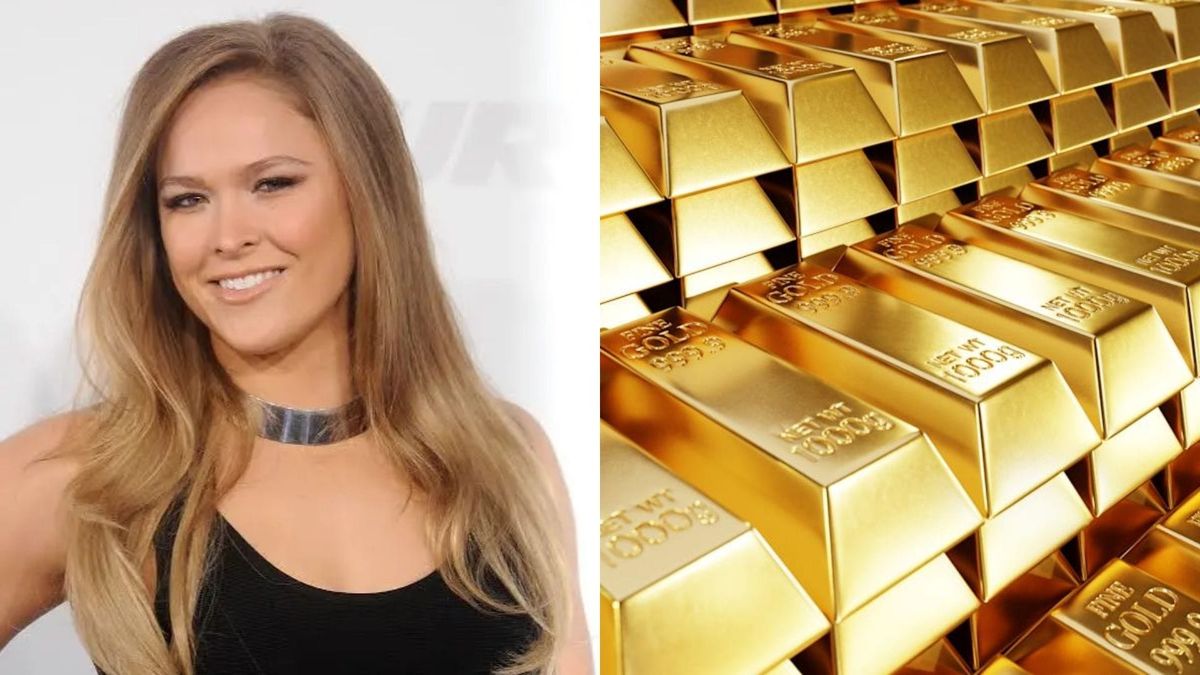 Ronda Rousey speaks on comeback. Gold hits $30 trillion market cap.