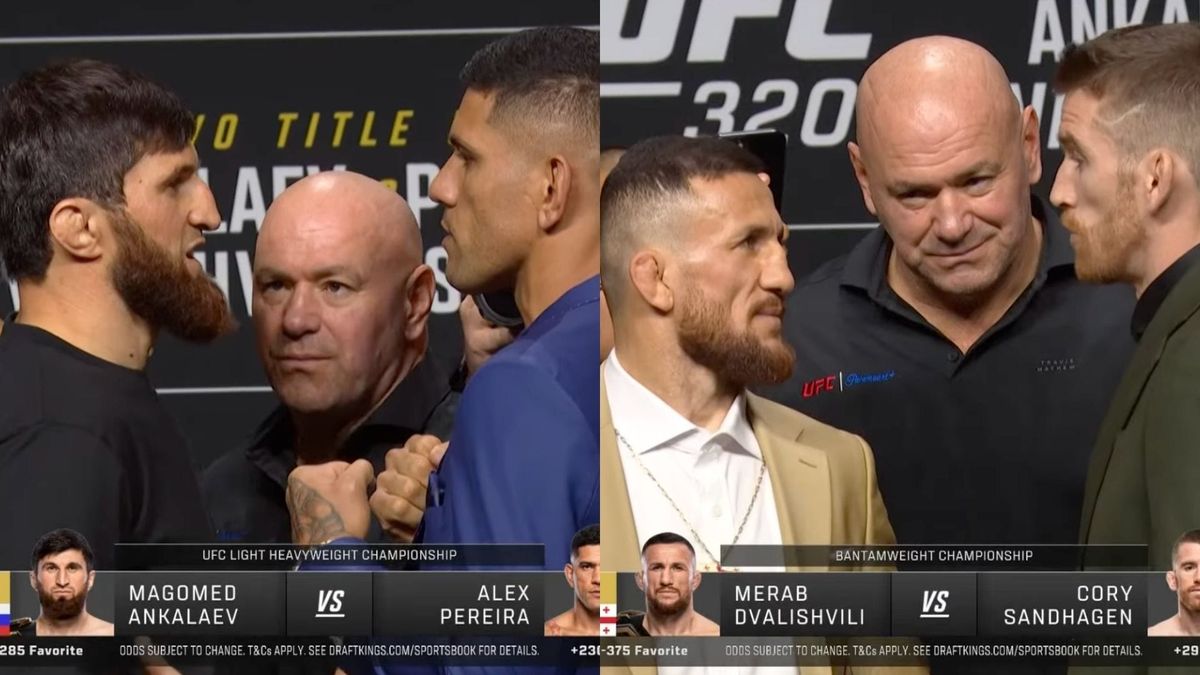 UFC 320 face-offs. And more.