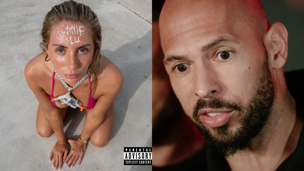 Bonnie Blue throws shade at Andrew Tate.