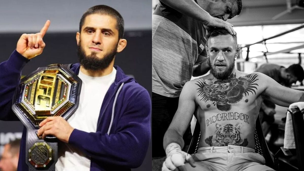 Islam Makhachev compares Ilia Topuria and Conor McGregor.