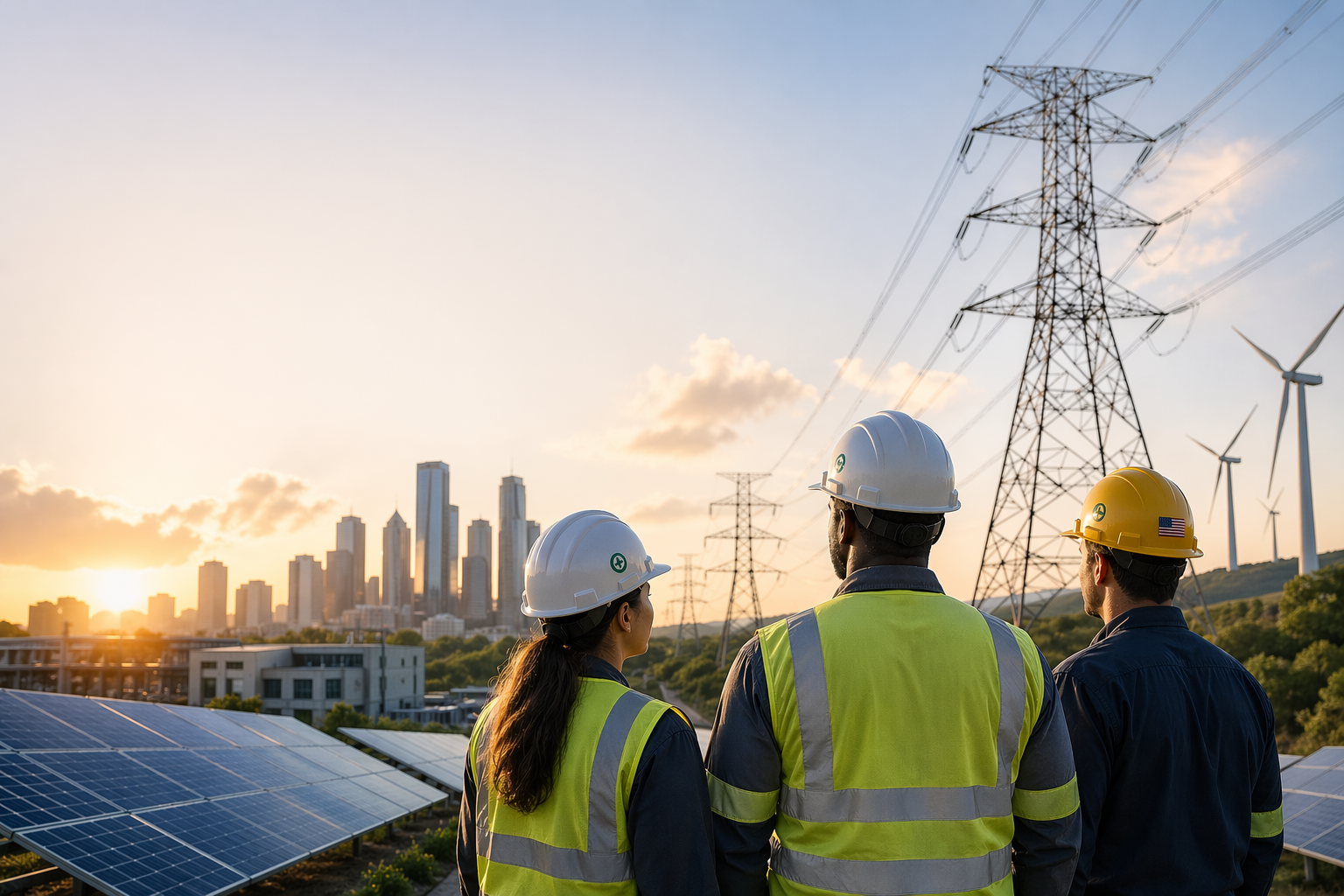 The New Growth Economy: Utilities Plan to Invest $1.4 Trillion, and They Need a Workforce to Match Post feature image