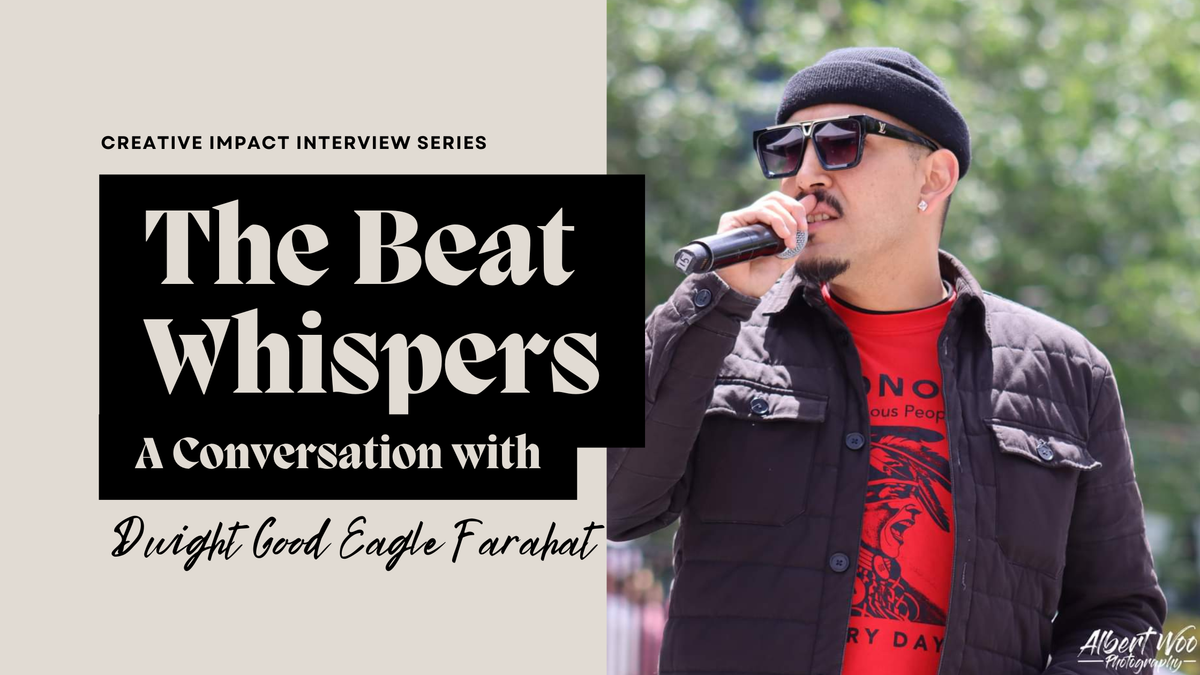 The Beat Whispers: A Conversation with Dwight Good Eagle Farahat