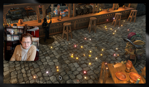 An Evening in the Faded Raven