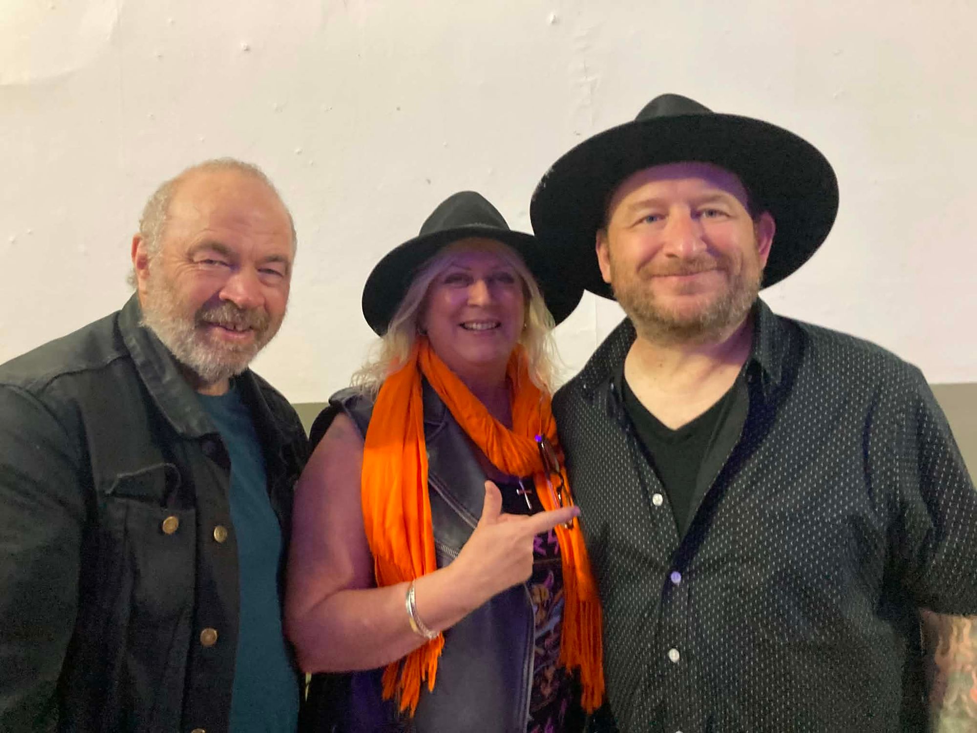 Gig-hopping hat-trick