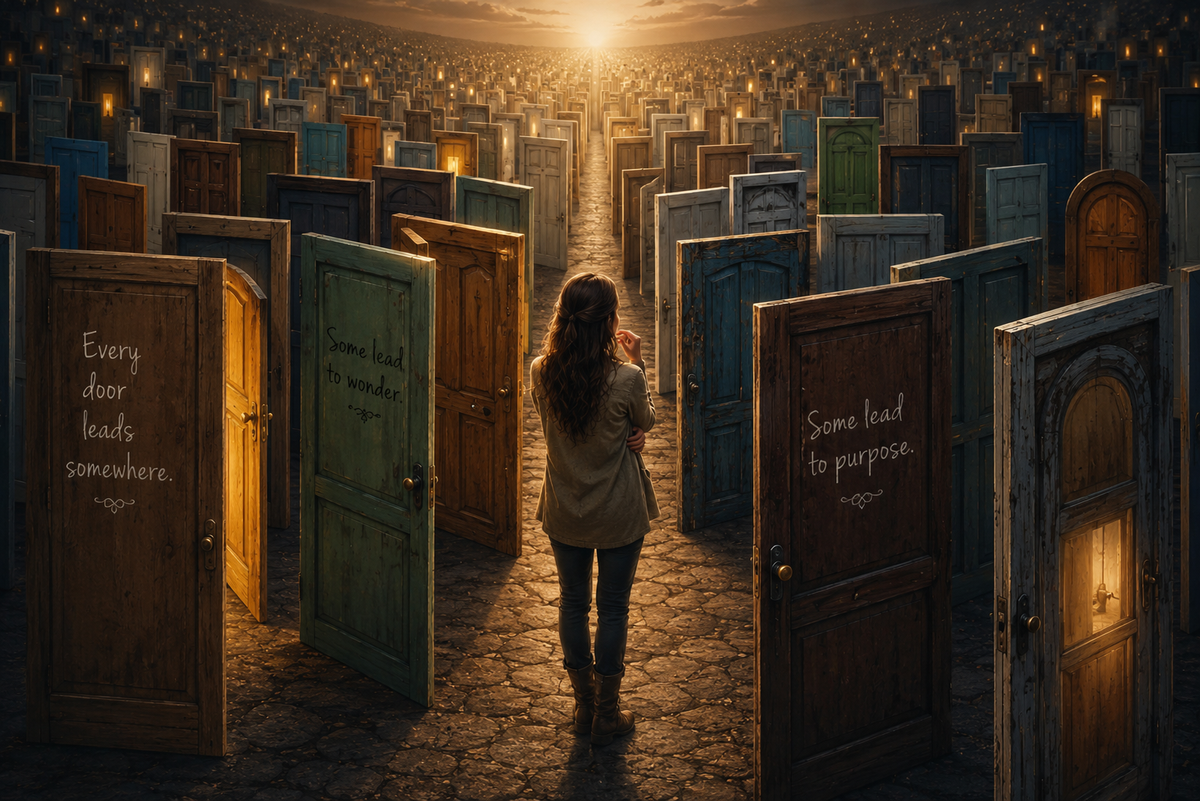 Standing Before a Thousand Doors.