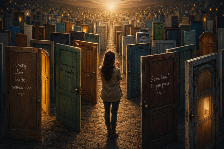 Standing Before a Thousand Doors.