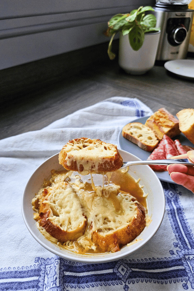 La soupe à l'oignon