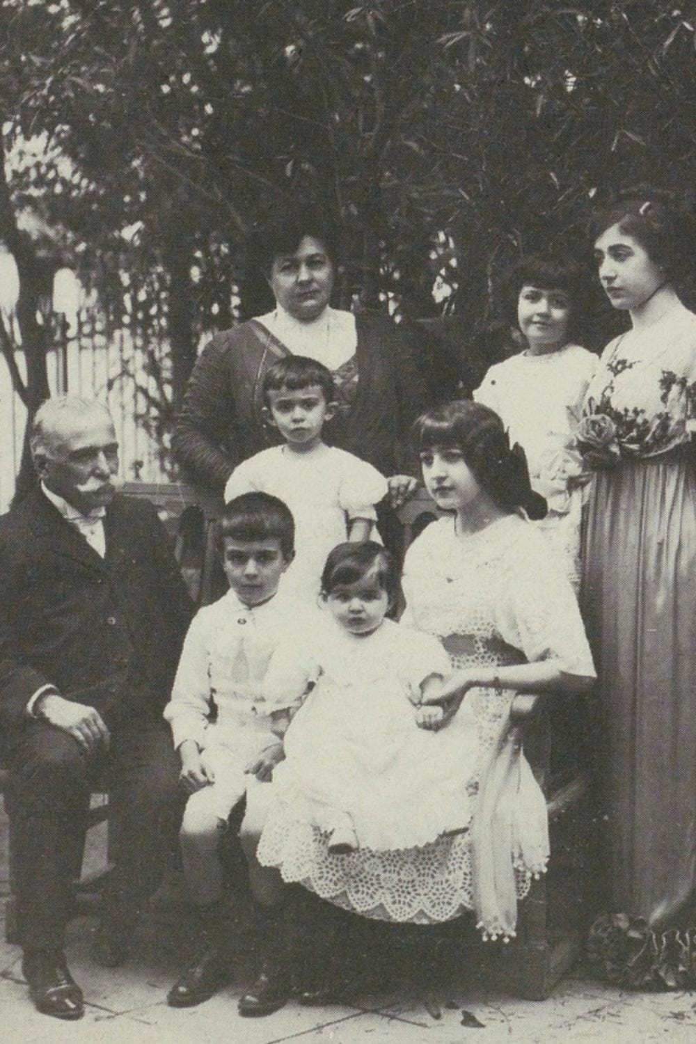 Escoffier et sa famille