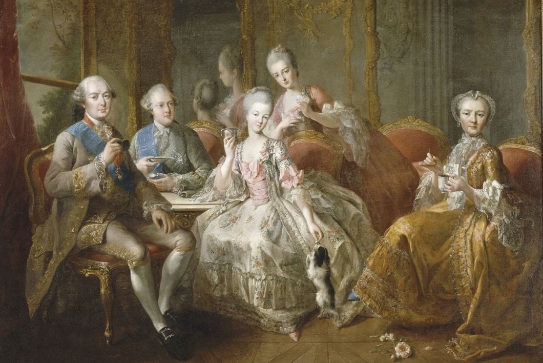 la tasse de chocolat, Jean-Baptiste Charpentier le Vieux, 1768