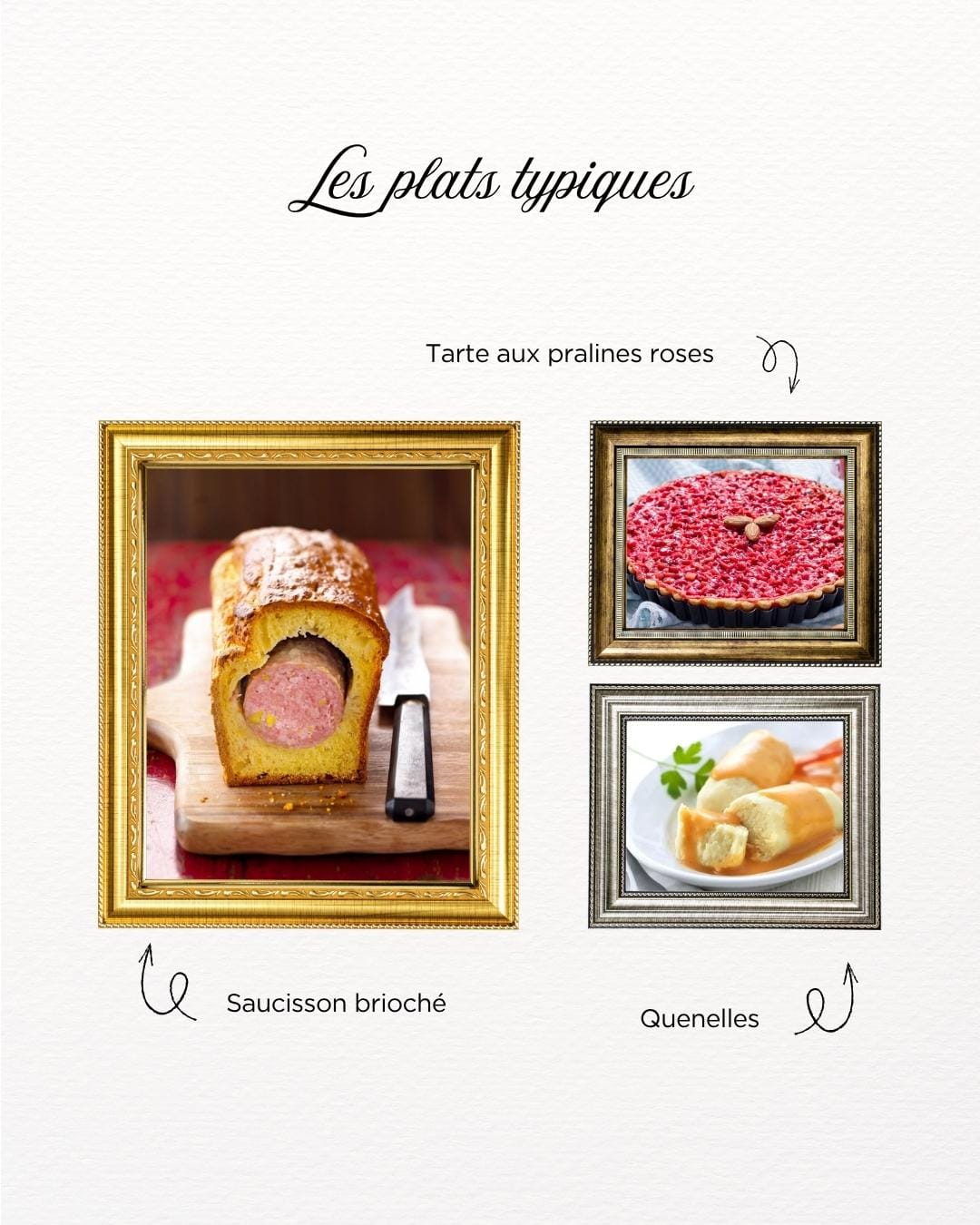 Les plats typiques du bouchon