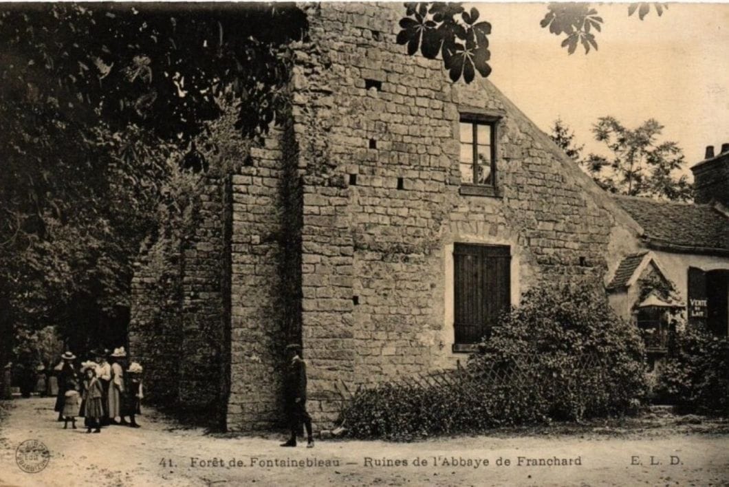 Ruines de l'abbaye de Franchard