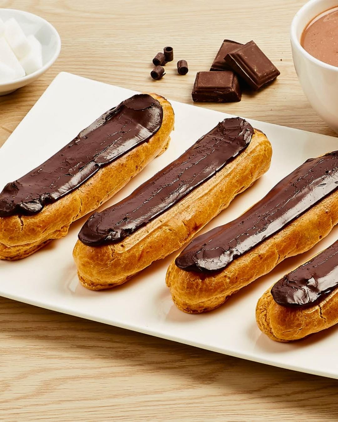 Éclairs au chocolat