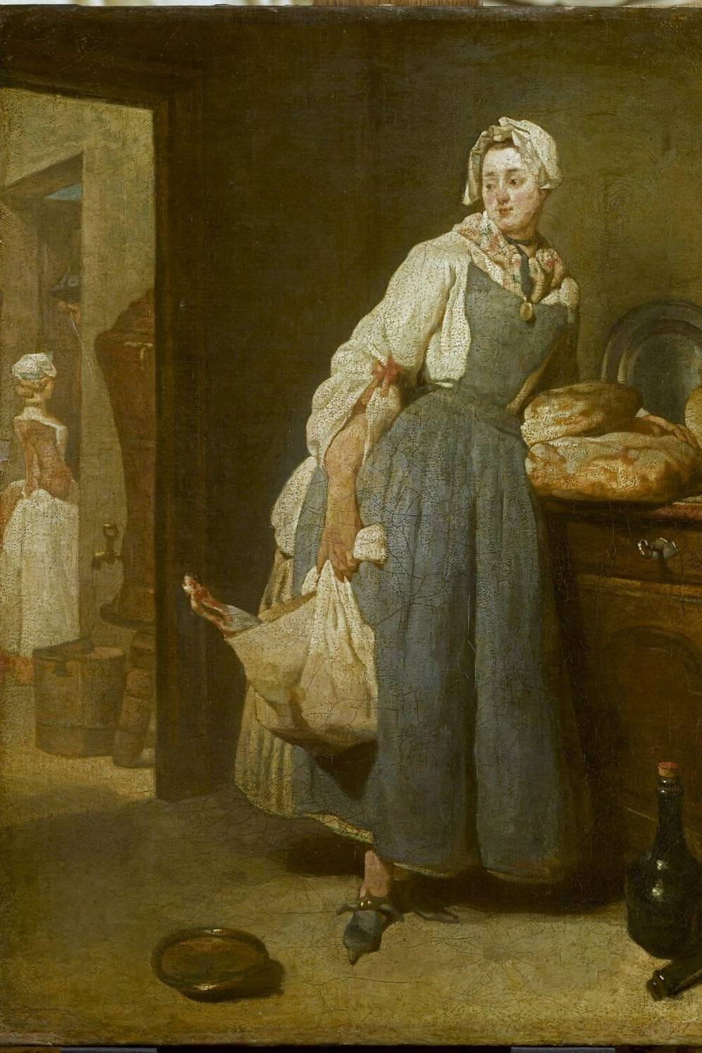 La Pourvoyeuse, Jean Siméon Chardin, 1739