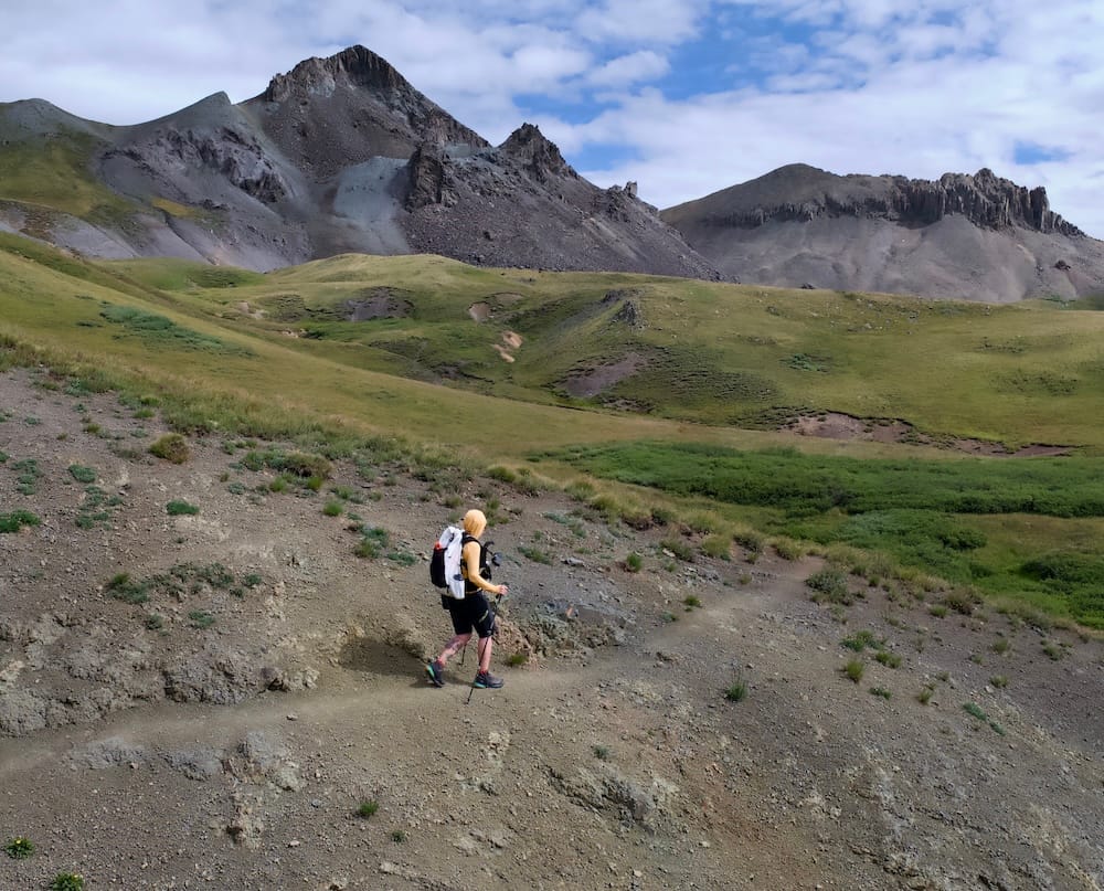 LEKI Cressida AS Trekking Poles in the San Juan Mountains