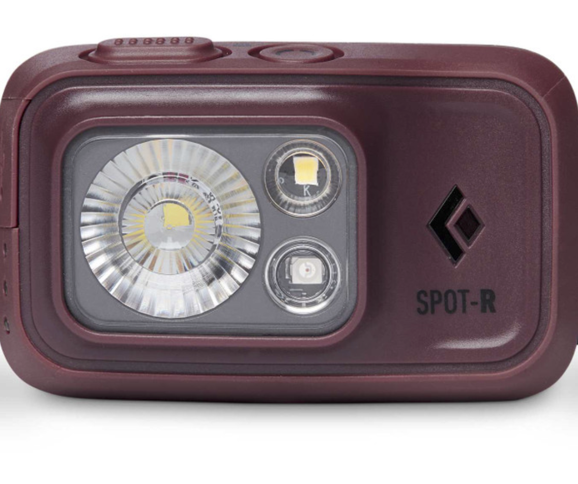 Black Diamond headlamp is a great tool for winter hiking