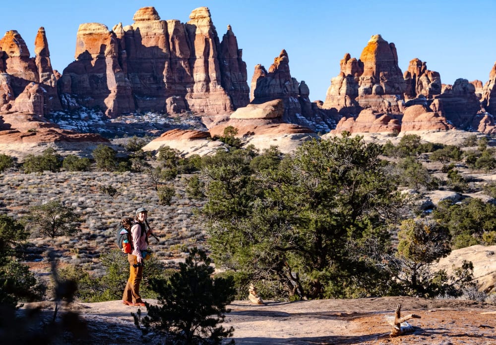 how we chose the best daypacks of 2026 was through gear testing on trail, like the one here in utah's high desert