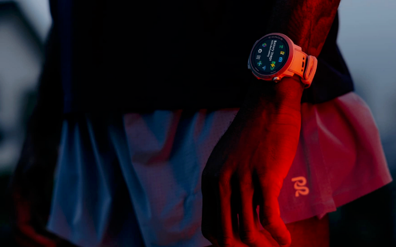COROS PACE Pro being used on a run