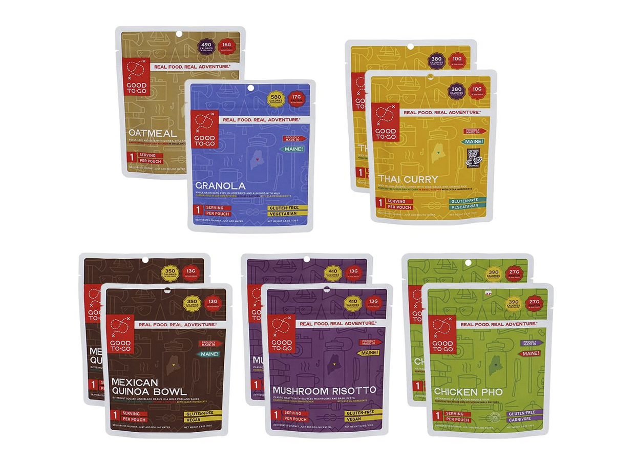 stock photo of dehydrated meals available on amazon prime for christmas shipping