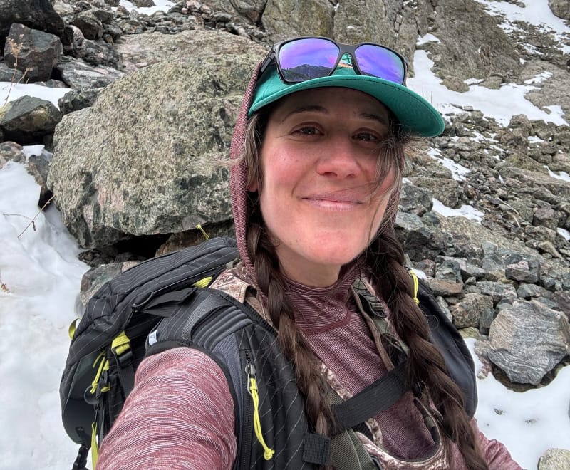 Backpacker wearing the Tern Hoodie in the alpine, standing in front of snowy rock walls in Colorado. Caption: Perfect for high-output alpine days—the Tern Hoodie regulates temperature while wicking sweat, making it a versatile backcountry layer. 📸 Image 3  Alt Text: A hiker wearing the Tern Hoodie sits on a log with a mountainous landscape in the background. Caption: Lightweight enough for summer treks, warm enough for cool summits—this hoodie is made to go the distance. 📸 Image 4  Alt Text: Product photo of the Tern Hoodie from Outdoor Vitals in its signature striped merino blend, with a fitted scuba-style hood. Caption: The Tern Hoodie’s minimalist design, fitted hood, and ultralight fabric make it a backpacker’s dream base layer.  Let me know if you’d like these in HTML format or want additional styling tips for Squarespace!