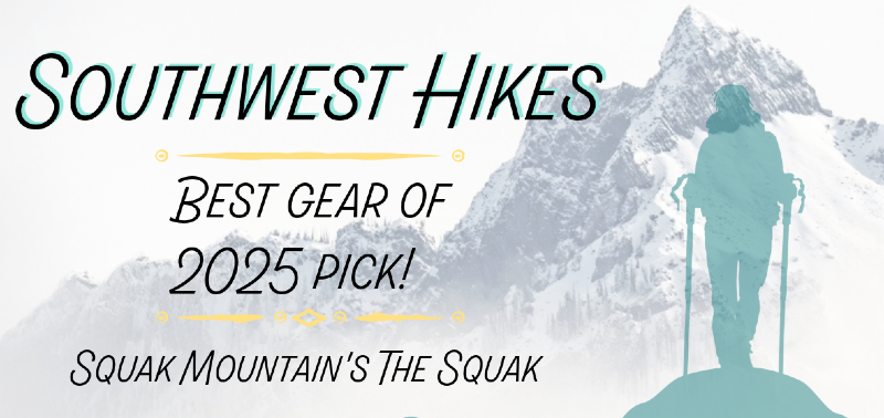 banner for southwest hikes best gear of 2025 pick for squak mountain's the squak grid fleece hoodie