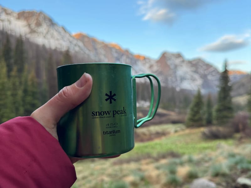Gear Review: Ti-Double 450 Anodized Mug By Snow Peak