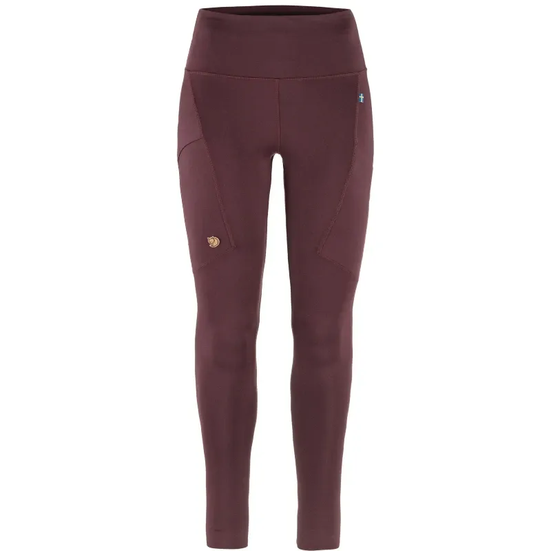 Product image of Fjallraven Abisko Tights with minimal reinforcement and sleek, breathable design.