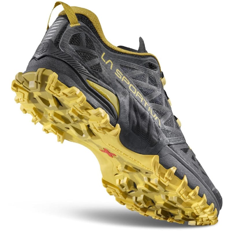 La Sportiva Bushido III trail running shoe product image showing outsole lugs and technical design