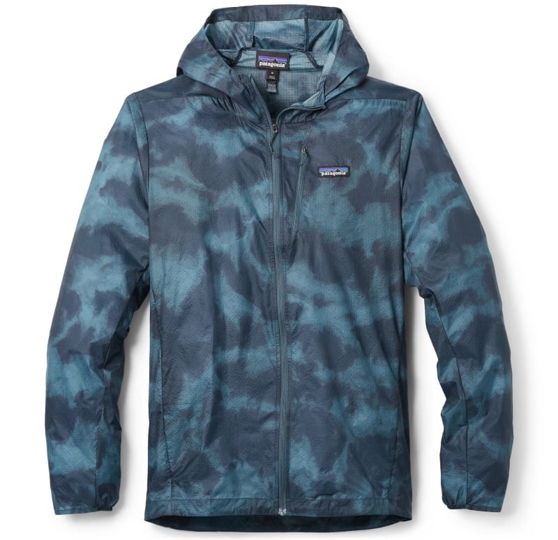 Patagonia Houdini lightweight wind jacket with hood, our pick for the best wind jacket for hiking in 2026.